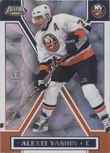 2002-03 Pacific Exclusive - Alexei Yashin #111