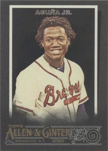2020 Topps Allen & Ginter's X - Ronald Acuña Jr. #88