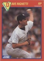1989 Score 100 Hottest Players - Dave Righetti #37
