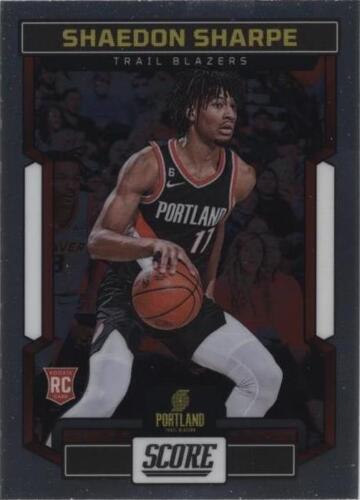 2022-23 PANINI CHRONICLES LIMITED RED SHAEDON SHARPE RC! 1