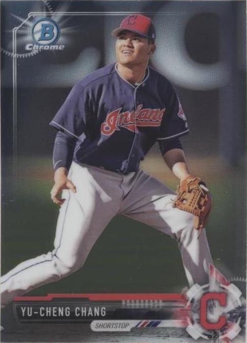 2017 Bowman Draft - Yu Chang #BDC-7