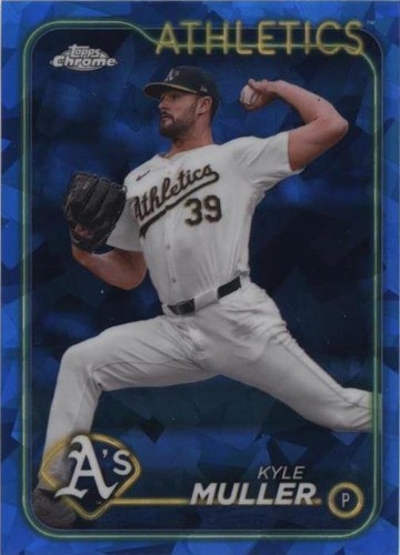 2024 Topps Chrome Update Series Sapphire Edition - Kyle Muller #USCS80