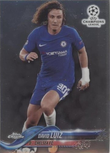 2017-18 Topps Chrome UCL David Luiz #70