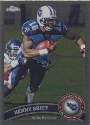 2011 Topps Chrome Kenny Britt #45