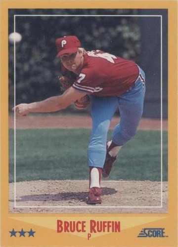 1988 Score - Bruce Ruffin #492