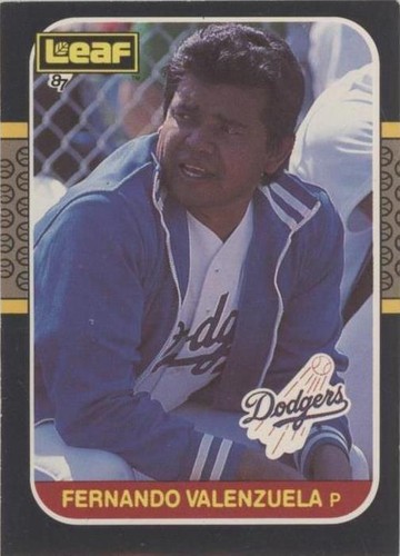1987 Leaf Canadian - Fernando Valenzuela #148