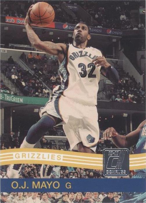 2010-11 Donruss - O.J. Mayo #90