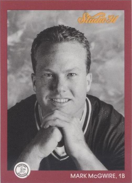 1991 Studio - Mark McGwire #106