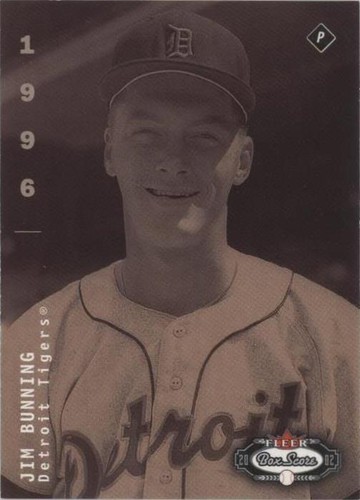 2002 Fleer Box Score - Jim Bunning #283