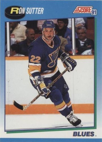 1991-92 Score Canadian - Ron Sutter #619