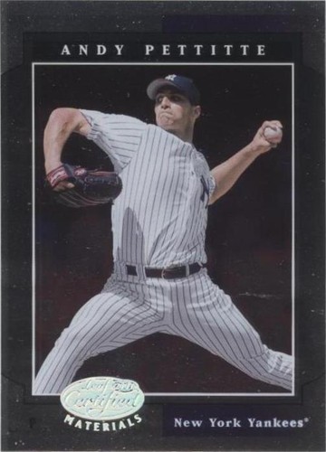 2001 Leaf Certified Materials - Andy Pettitte #108