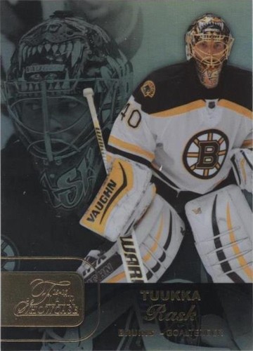 2015-16 Upper Deck Fleer Showcase - Tuukka Rask #16