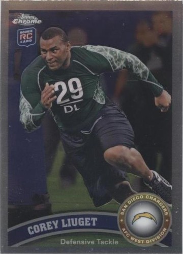2011 Topps Chrome Corey Liuget #112