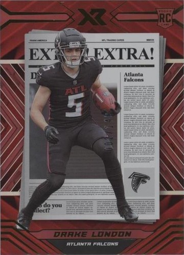 2022 Panini XR Drake London #EXT-3