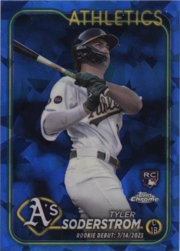 2024 Topps Chrome Update Series Sapphire Edition - Tyler Soderstrom #USCS116