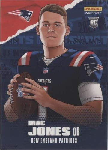 2021 Panini Instant NFL Mac Jones #IS-MJ