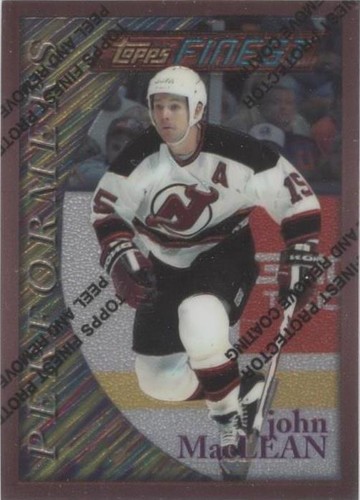 1995-96 Topps Finest - John MacLean #38