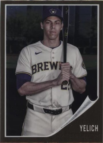 2024 Topps Chrome Lids Mitchell & Ness - Christian Yelich #13