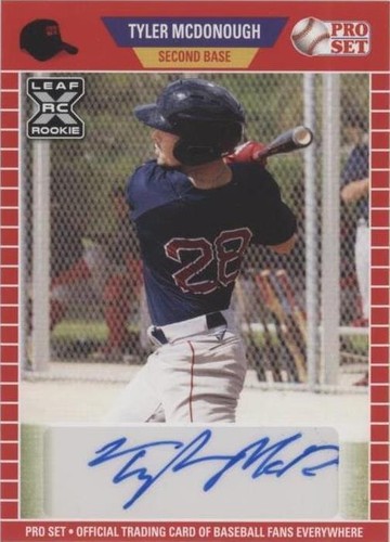 2021 Leaf Pro Set Baseball Blaster - Tyler McDonough #PS-TM4