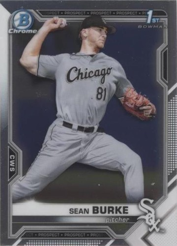 2021 Bowman Draft - Sean Burke #BDC-4