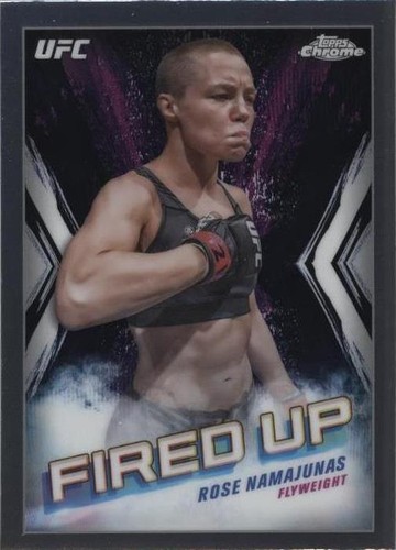 2024 Topps Chrome UFC - Rose Namajunas #FDP-6