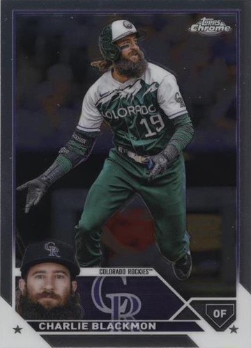 2023 Topps Chrome - Charlie Blackmon #128