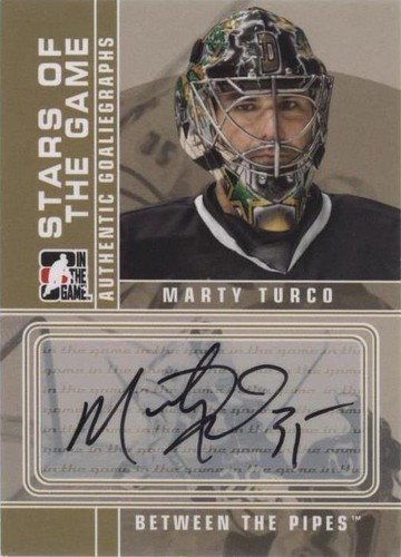 2008-09 In the Game Between the Pipes - Marty Turco #A-MT