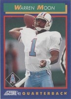 1992 Score Warren Moon #50