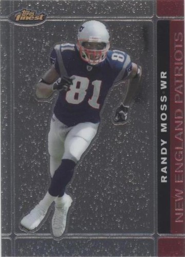2007 Topps Finest Randy Moss #78