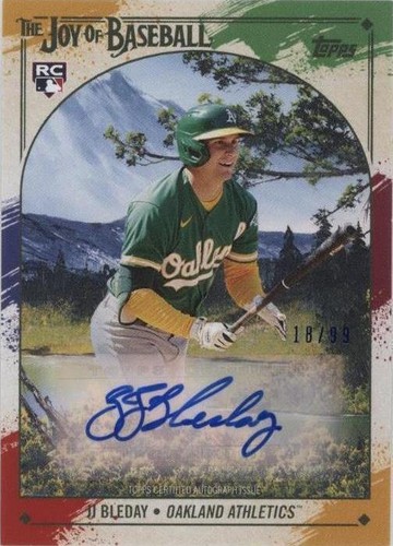 2023 Topps X Bob Ross The Joy of Baseball - JJ Bleday #22B