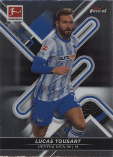 2021-22 Topps Finest Bundesliga Lucas Tousart #9