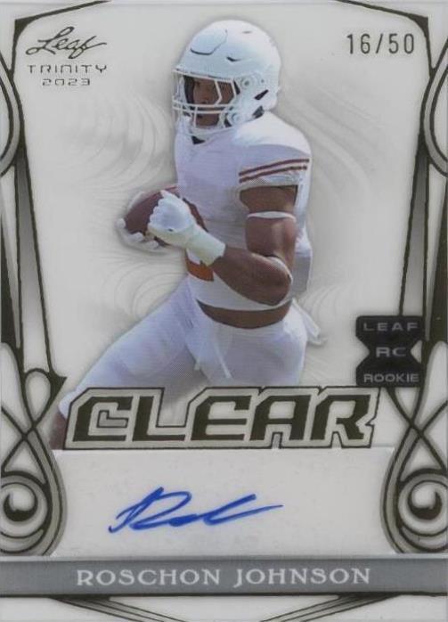 2023 Leaf Trinity Roschon Johnson #CA-RJ2