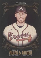 2021 Topps Allen & Ginter's X - Freddie Freeman #68