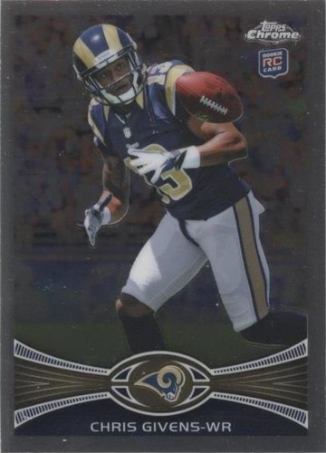 2012 Topps Chrome Chris Givens #142