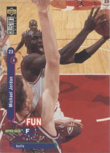 1995-96 Upper Deck Collector's Choice International French I - Michael Jordan #169