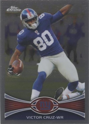 2012 Topps Chrome Victor Cruz #216
