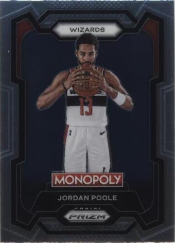 2023-24 Panini Prizm #51 Jordan Poole Prizms Silver Card 2023-24 Panini Prizm #51 Jordan Poole Prizms Silver Card