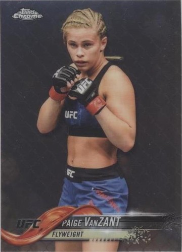 2018 Topps Chrome UFC - Paige VanZant #33