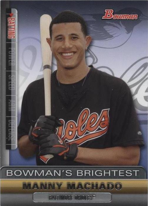 Bowman - Manny Machado 2011 #BBR19