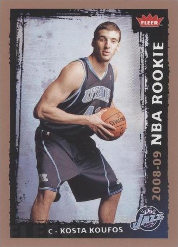 2008-09 Fleer - Kosta Koufos #223