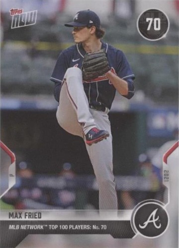 2021 Topps Now MLB Network Top 100 Players - Max Fried #T-70
