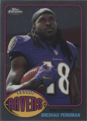 2015 Topps Chrome Breshad Perriman #76-BP