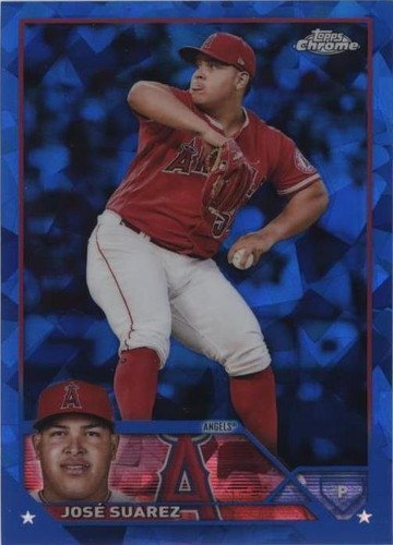2023 Topps Chrome Sapphire Edition - Jose Suarez #609