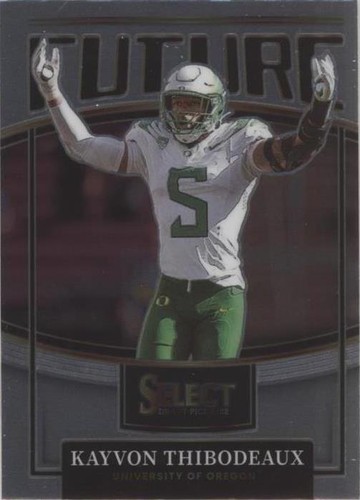 2022 Panini Select Draft Picks Kayvon Thibodeaux #F-KT