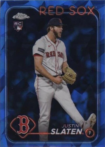 2024 Topps Chrome Update Series Sapphire Edition - Justin Slaten #USCS178