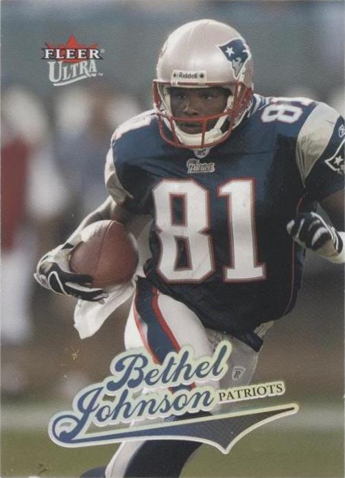 2004 Fleer Ultra Bethel Johnson #142