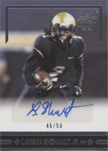 2020 Leaf Ultimate Draft Laviska Shenault Jr. #91-LSJ