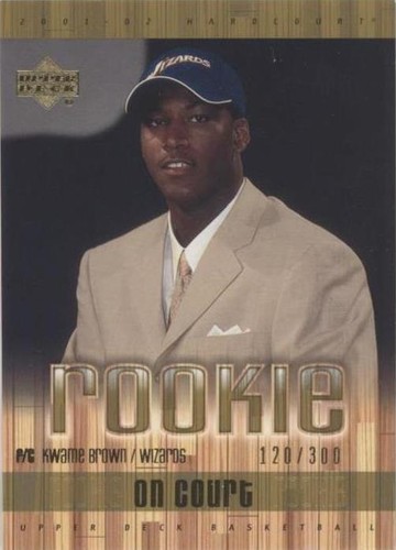 2001-02 Upper Deck Hardcourt - Kwame Brown #120
