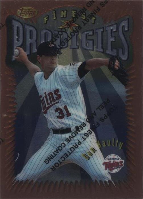 1996 Topps Finest - Dan Naulty #358