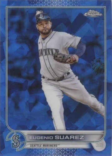 2022 Topps Chrome Update Series Sapphire Edition - Eugenio Suarez #US137